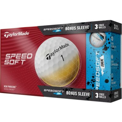 TaylorMade SpeedSoft bílé 12 ks – Zbozi.Blesk.cz