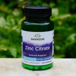 Swanson Zinc Citrate 50 mg 60 kapslí – Hledejceny.cz