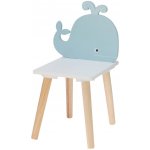 Home Styling Collection Dětská židle ANIMALS 24 x 29,5 x 52 cm velryba vícebarevná – Zboží Dáma