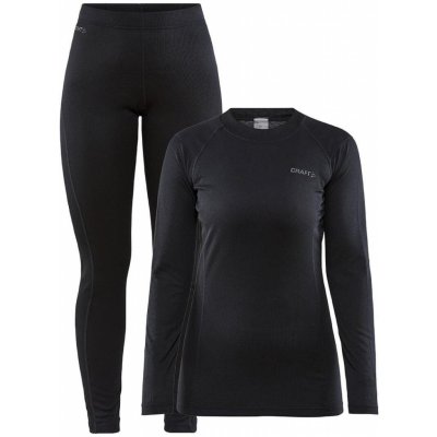 Craft CORE Warm Baselayer černá – Zboží Dáma