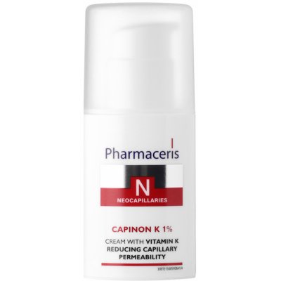 Pharmaceris N-Neocapillaries Capinion K 1% posilující krém na popraskané žilky pro urychlení regenerace (Cream with Vitamin K) 30 ml – Zboží Mobilmania