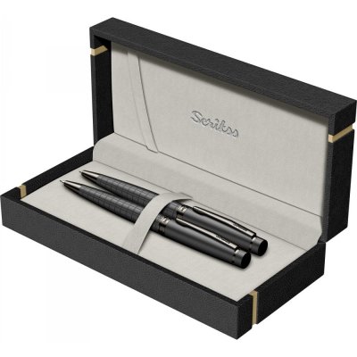 Scrikss Honour Matt black dárková sada SC379116 – Zboží Živě