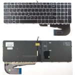 česká klávesnice HP EliteBook 755 G3 850 G3 850 G4 ZBook 15u G3 G4 černá/stříbrná CZ/SK podsvit touchpoint – Zbozi.Blesk.cz