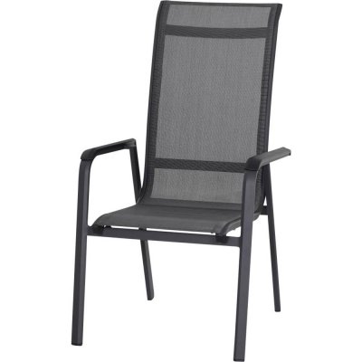 Siena Garden Tesoro M29542 zahradní židle hliník, plast antracit (matný), černá, stříbrná – Hledejceny.cz