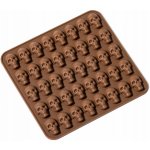 Silikonová forma na led lebky s víkem – Zboží Dáma