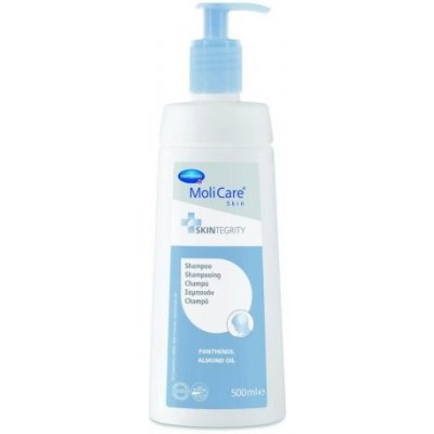 MoliCare Skin Ošetřující šampon Ošetřující šampon k mytí vlasů suché a citlivé pokožky hlavy 500 ml – Zbozi.Blesk.cz