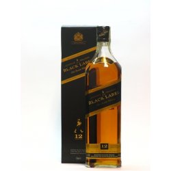 Johnnie Walker Black 12y 40% 1 l (karton)