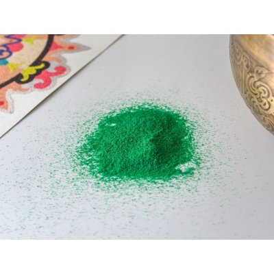 Radost v písku Barevný písek ZELENÁ 40 g – Zboží Dáma