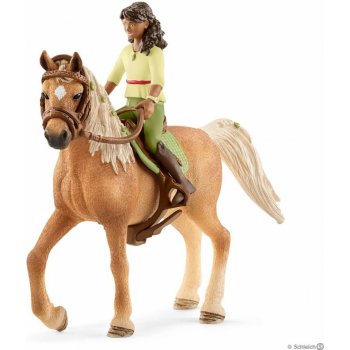 Schleich 42414 Černovláska Sarah na arabské klisně