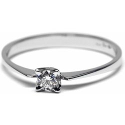Klenoty Budín Luxusní diamantový zásnubní prsten s diamantem libovolná J 28263 17