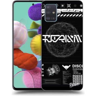 Picasee silikonové Samsung Galaxy A51 A515F - BLACK DISCO černé – Zboží Mobilmania