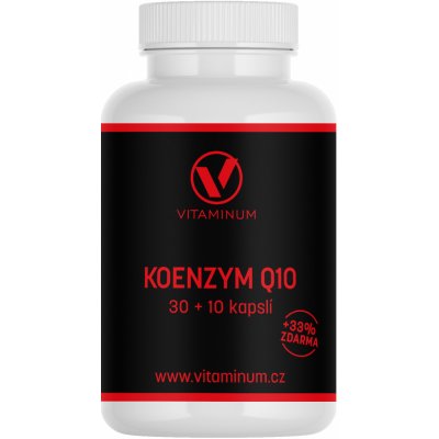 Vitaminum Koenzym Q10 100 mg 40 kapslí – Hledejceny.cz