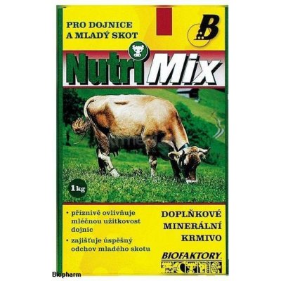 Nutrimix Nutrimix pro dojnice a mladý skot 1 kg – Zbozi.Blesk.cz