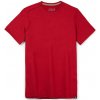 Pánské sportovní tričko Smartwool SHORT SLEEVE TEE SLIM FIT rhythmic red