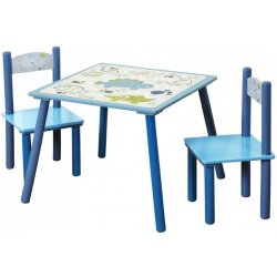Bhome Dětský stůl s židlemi DINO