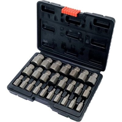 Vytahováky stržených šroubů 25ks YATO – Zboží Mobilmania