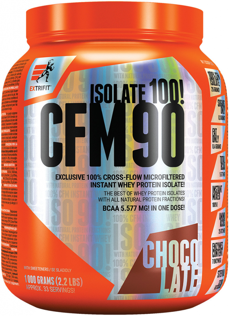Extrifit CFM 90 Instant Whey Isolate 1000 g