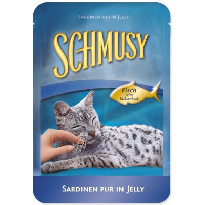Schmusy Fish sardinky v želé 6 x 100 g