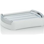 KELA MARTA plastik bílá L 12,5cm x W 9cm x H 2,5cm KL-24190 – Zboží Dáma