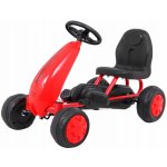 Mamido šlapací motokára Gokart s nafukovacími koly červená – Zboží Mobilmania