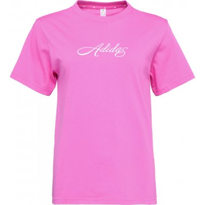 adidas Dámské triko W SC CURSIVE TEE Růžová Bílá – Hledejceny.cz