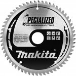 Makita Pilový kotouč na hliník, plast a laminátové dřevo B-09597 Specialized, 190x30mm, 60 zubů – Hledejceny.cz