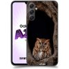 Pouzdro a kryt na mobilní telefon Samsung Pouzdro ACOVER Samsung Galaxy A34 s motivem Owl