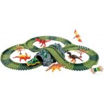 ALLTOYS Variabilní dráha s dinosaury a tunelem 144 dílů – Zboží Dáma