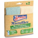 Spontex Microfibre Recycled Fibers 2 ks – Zboží Dáma