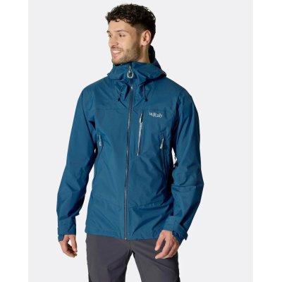 Rab Downpour Mountain Jacket Tempest Blue – Hledejceny.cz