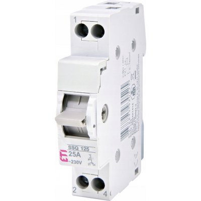 ETI TŘÍPÓLOVÝ JISTIČ SSQ 125 1P 25A 230V – Hledejceny.cz