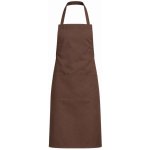 Sol's Gastro zástěra Granada s nastavitelným laclem a dvěma kapsami hnědá 98 x 70 cm L04341 – Hledejceny.cz