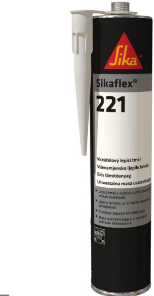 SIKA SikaFlex 221 Pružný tmel 300g šedý