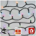 EMOS GoSmart LED vánoční řetěz 24 m venkovní i vnitřní RGB programy časovač wifi – Zboží Dáma