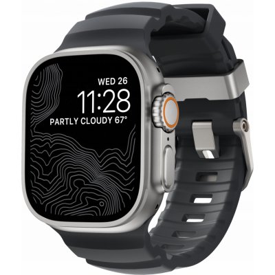 Nomad Rocky Point Band řemínek pro Apple Watch Ultra (49/45/44/42mm) šedá NM013596858 – Zboží Mobilmania