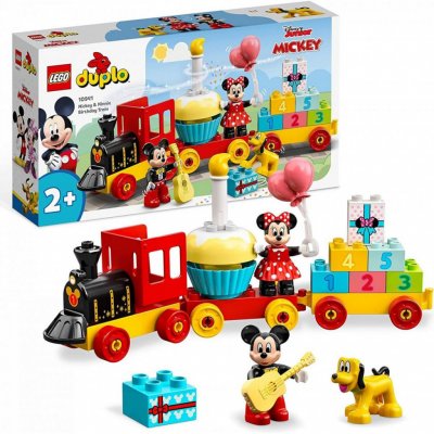 LEGO® DUPLO® 10941 Narozeninový vláček Mickeyho a Minnie – Hledejceny.cz