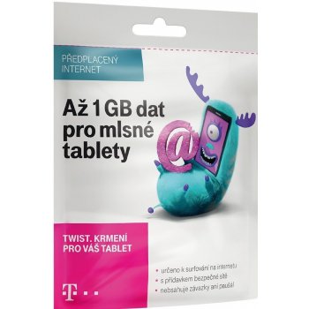 T-Mobile SIM s kreditem 410 Kč Twist Online 1GB