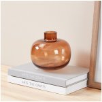 Eglo 421213 - Skleněná váza SIRANANA 11,8x13 cm hnědá/kouřová 421213 – Hledejceny.cz