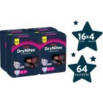 Huggies DryNites JUMBO box pro dívky 4-7 let 17-30kg 4x16ks – Hledejceny.cz