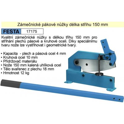 Festa Nůžky pákové zámečnické 150 mm, – Zbozi.Blesk.cz