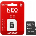 HIKSEMI MicroSDXC 64GB HS-TF-C1STD/64G/NEO/AD/W – Zboží Mobilmania