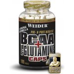 Weider BCAA + L-Glutamine 180 kapslí – Hledejceny.cz