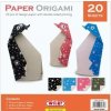 Vystřihovánka a papírový model Papíry na origami 203x203mm 80g potištěn