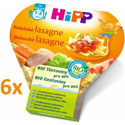 HiPP BIO Boloňské lasagne 6 x 250 g