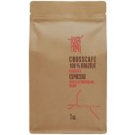 CROSSCAFE Káva CC 100% Brazil zrnková 1 kg – Hledejceny.cz