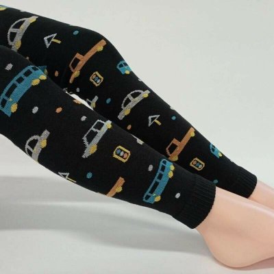 Trepon Semafor černé Punčochové kamaše pro děti – Sleviste.cz