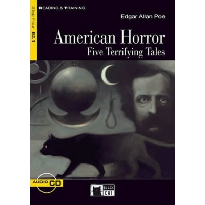 AMERICAN HORROR + CD Black Cat Readers Level 4 – Zboží Mobilmania