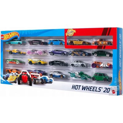 Mattel Hot Weels Balení 20 ks angličáků