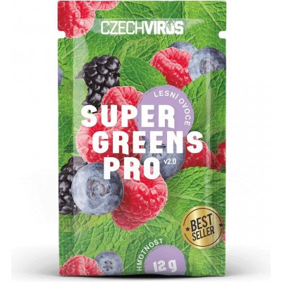 Czech Virus Super Greens Pro v2.0 12 g – Zboží Mobilmania