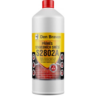 Den Braven S2802A Příměs stavebních směsí 1 kg láhev mléčně bílá – Hledejceny.cz